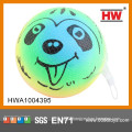 Hot Sale 9 Inch Animal Face Rainbow Color Wholesale Beach Ball